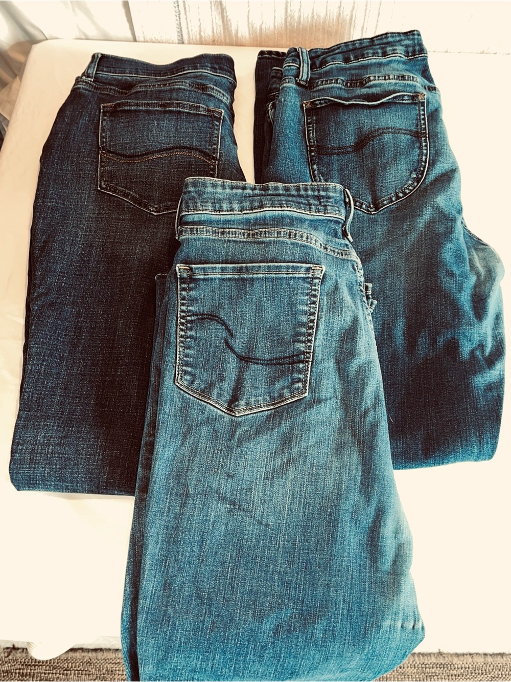 Women’s Jeans Bundle Size 14/W32 – Levi Strauss Signature & Lee Regular Fit Boot